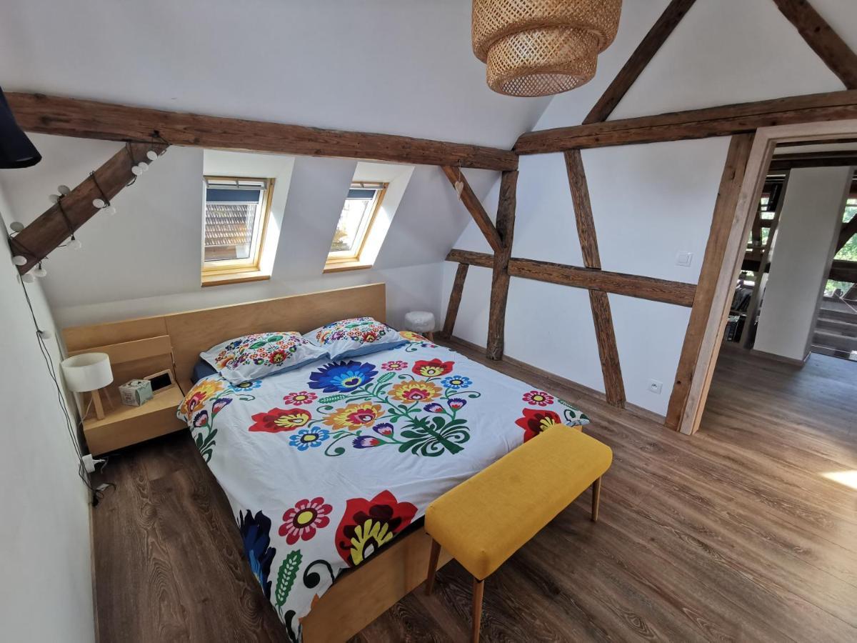 Une Maison A Colombages - Cosy, Lumineuse Et Sauna Kesseldorf Екстериор снимка