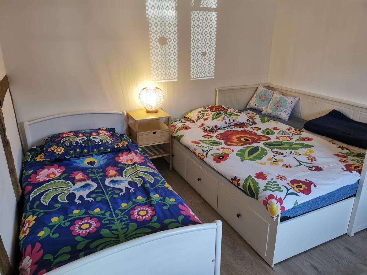 Une Maison A Colombages - Cosy, Lumineuse Et Sauna Kesseldorf Екстериор снимка