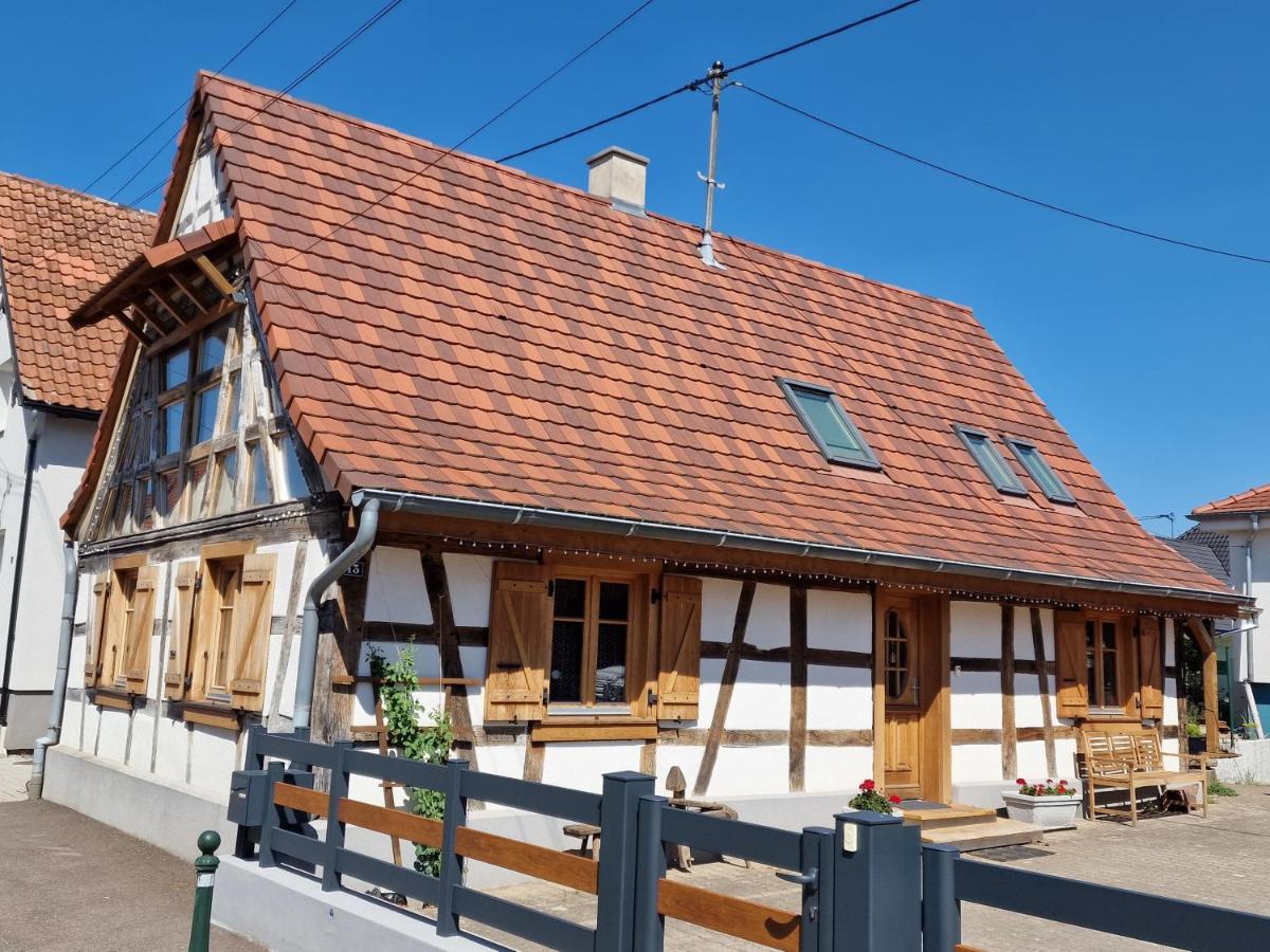 Une Maison A Colombages - Cosy, Lumineuse Et Sauna Kesseldorf Екстериор снимка