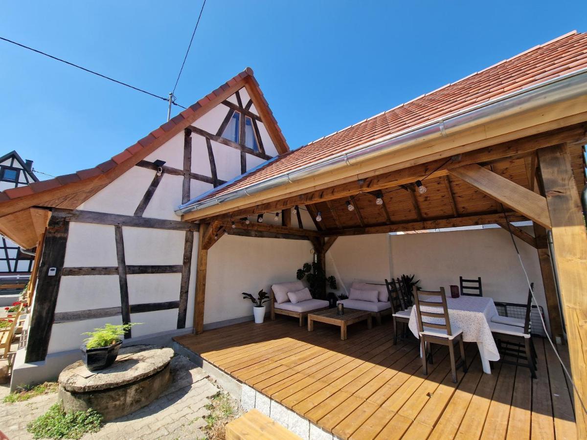 Une Maison A Colombages - Cosy, Lumineuse Et Sauna Kesseldorf Екстериор снимка